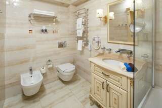 Отель Chevalier Hotel & SPA Буковель Апартаменты с 1 спальней, кухней, балконом и доступом в спа-центр-8