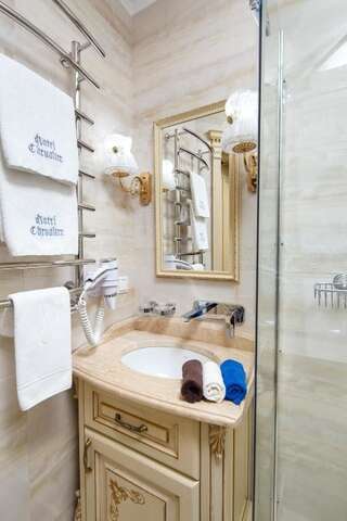 Отель Chevalier Hotel & SPA Буковель Двухместный номер Делюкс с 1 кроватью или 2 отдельными кроватями, балконом и доступом в спа-центр-8